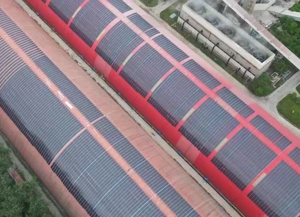 2個(gè)月發(fā)電53萬(wàn)度！4.56MW安徽樅陽(yáng)柔性薄膜光伏電站